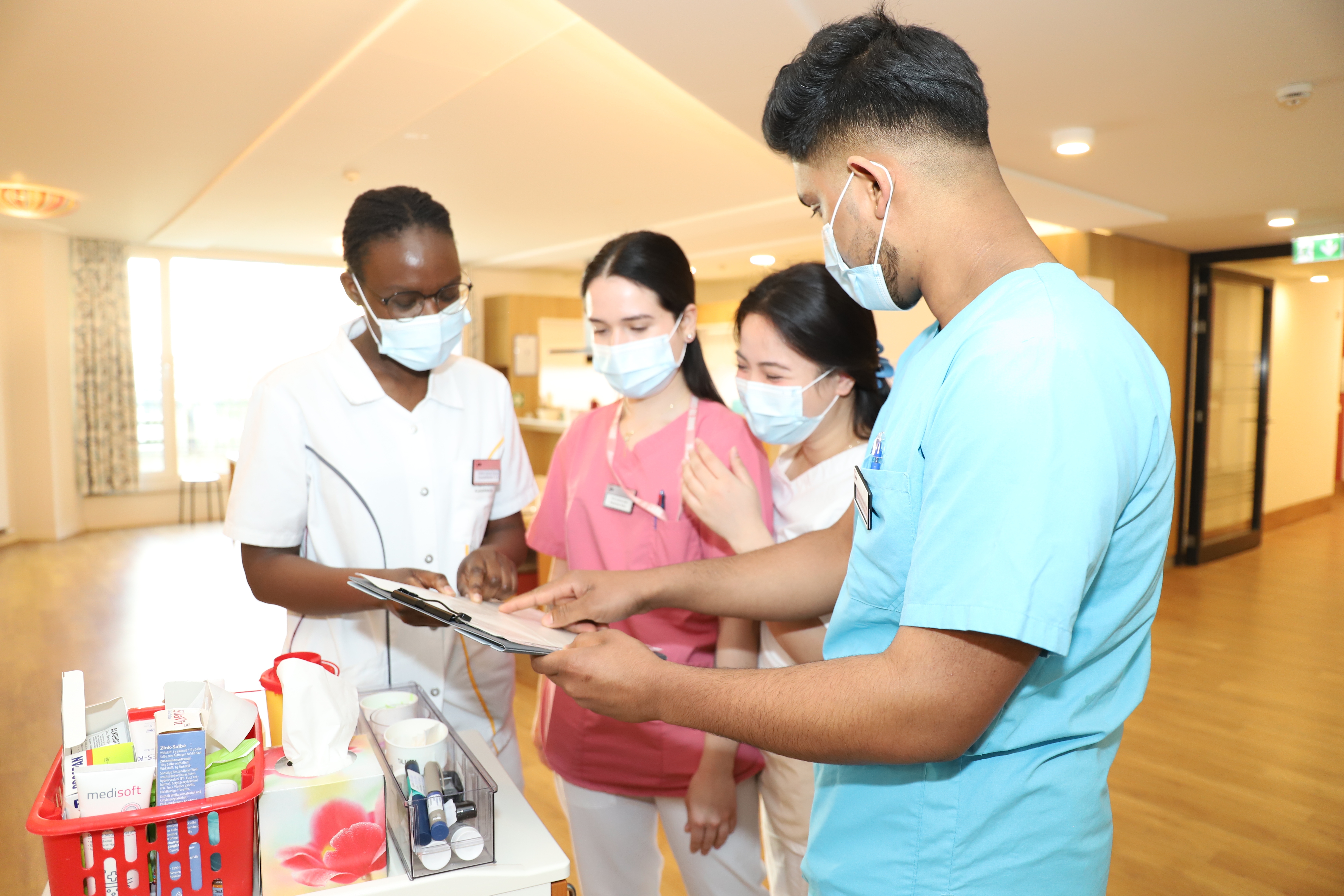 Täglicher Einsatz auf dem Wohnbereich