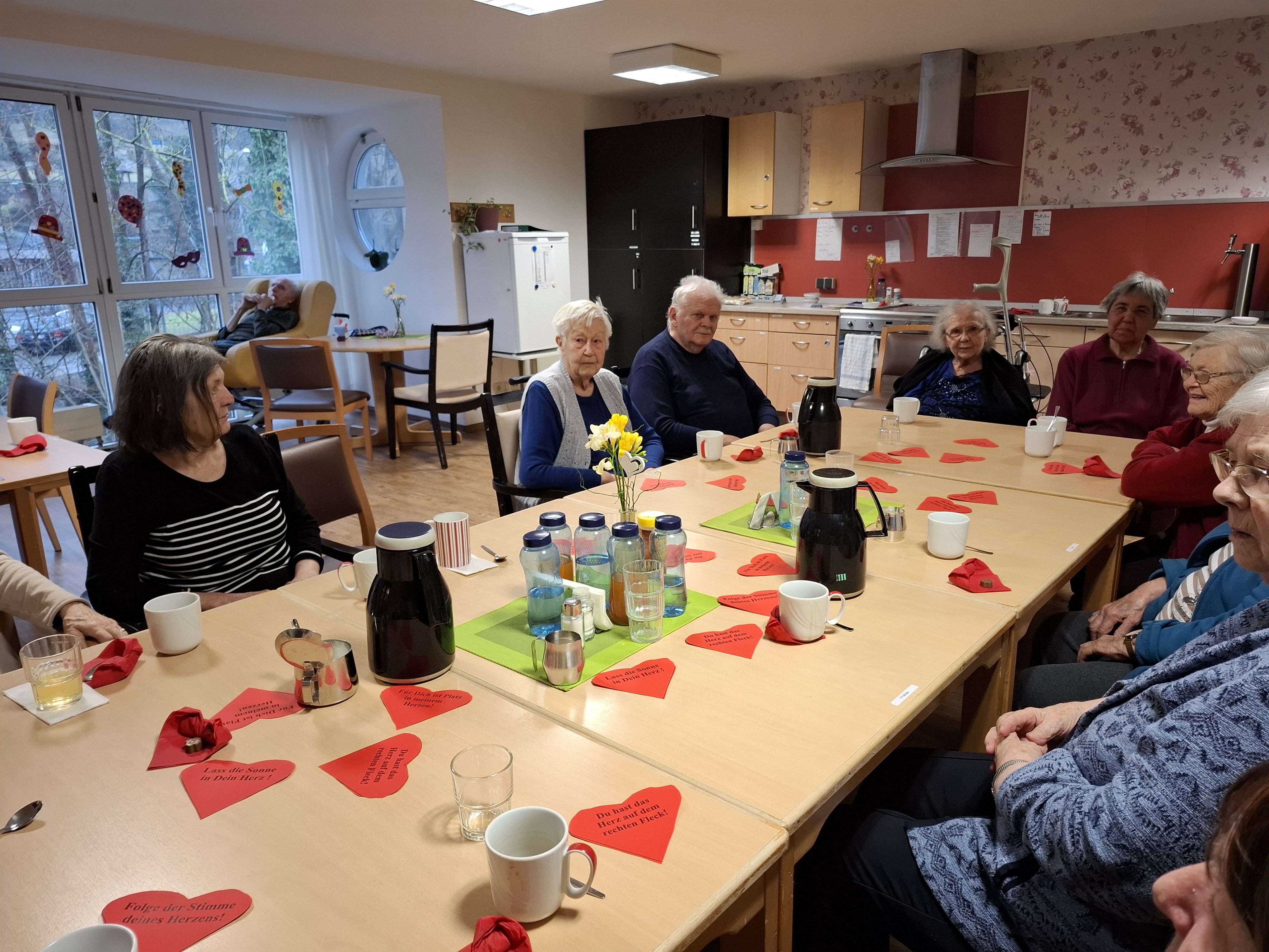 2025.02.12 Valentinstag in de Wohnbereichen